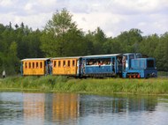 Kolejka waskotorowa przez Puszcze Bialowieska