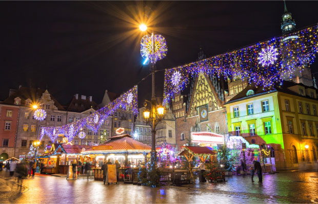 Mærk den magiske julestemning i Polen!