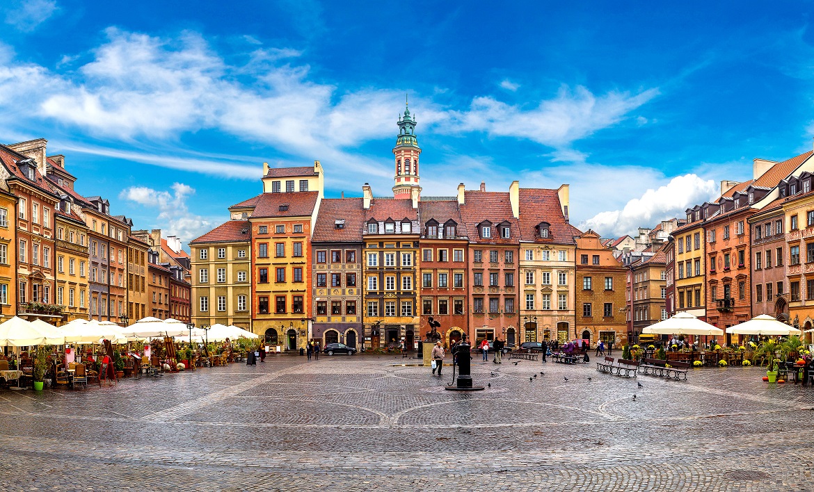 De Oude Binnenstad van Warschau