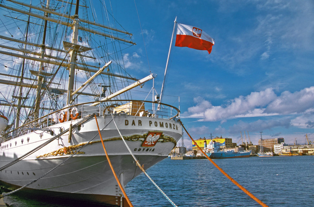 Gdynia Dar Pomorza schip