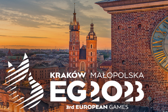 European Games starter i Krakow – Małopolska 2023.