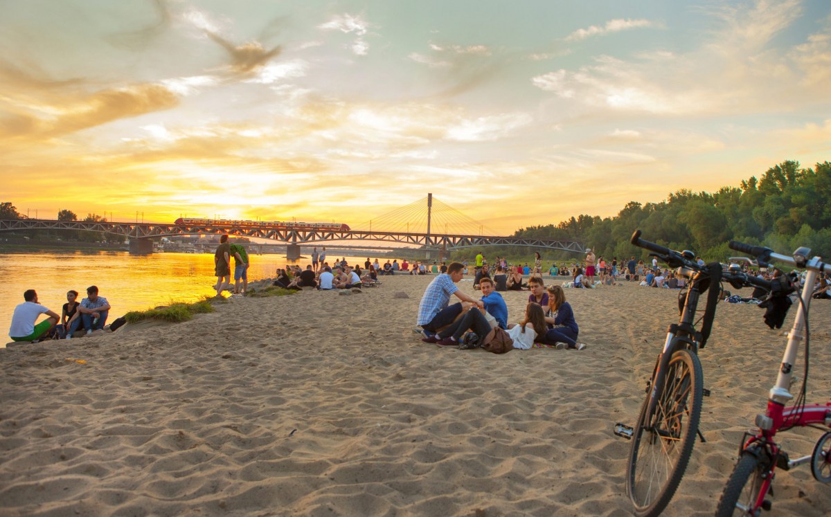 Nad Wisłą w Warszawie