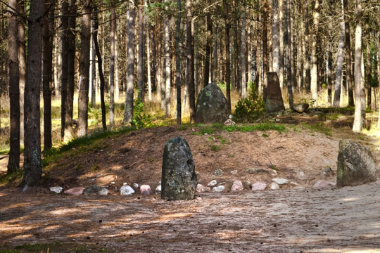 Arkæologisk lokalitet med stendysser