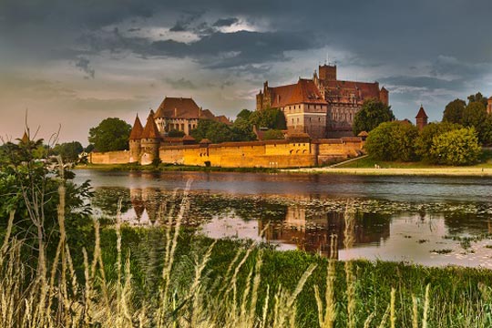 Den teutoniske Ridderordens borg i Malbork
