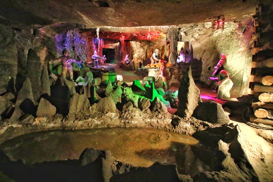 Wieliczka-saltminen