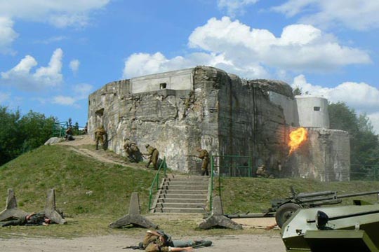 Vandrestien langs Den pommerske Skanse