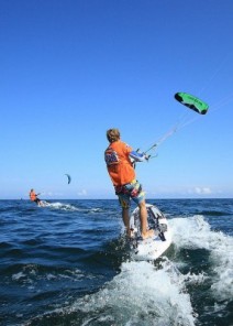 Kitesurfing i Jastarna