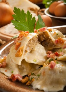 Pierogi z kapustą i grzybami