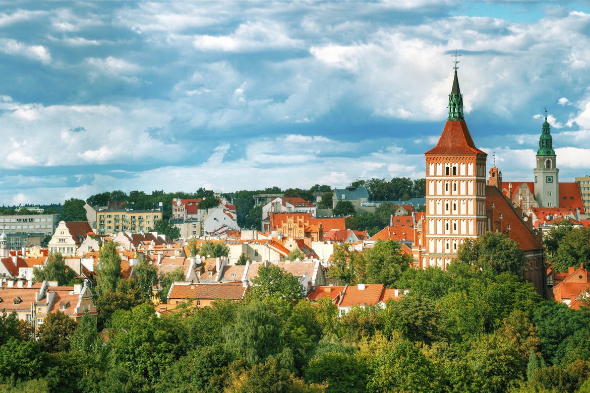 Panorama fra Olsztyn