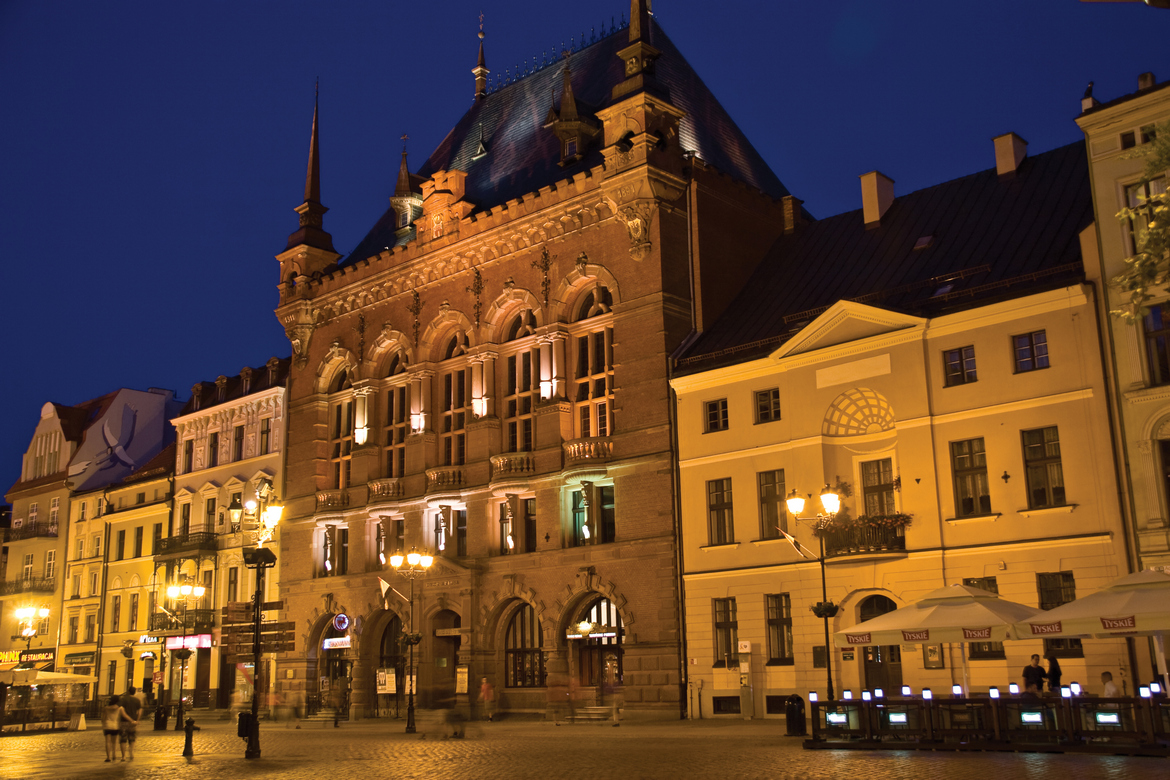 Artus' Gård ved aftenstid