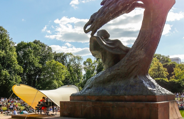 Chopin-koncerter i Royal Lazienki-parken