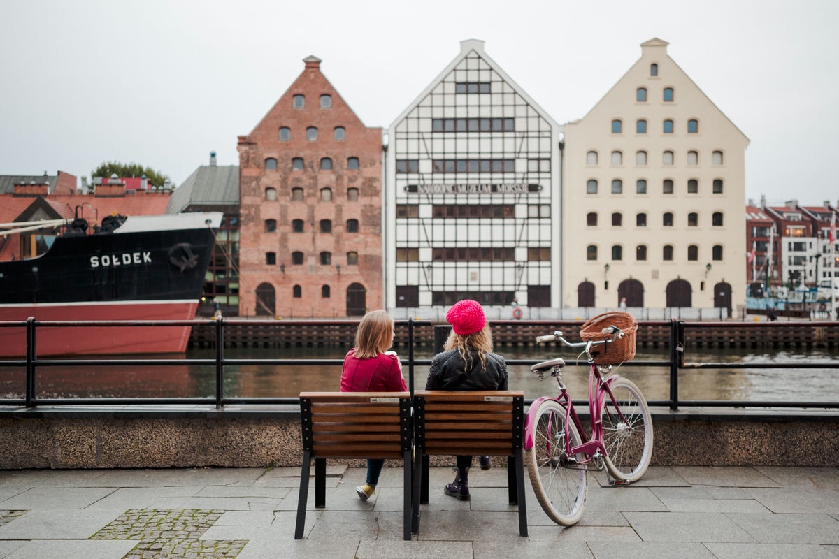 Gdańsk, Warszawa, Kraków på cykel