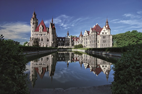 Märchenschloss in Moszna