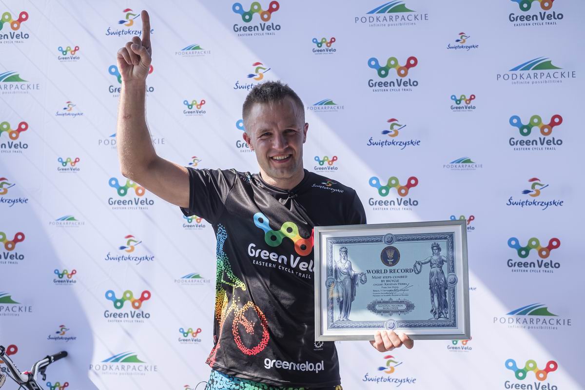 Krystian Herba gelingt Guinnessbuch-Weltrekord!!!