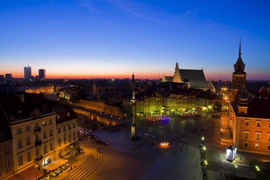 Die Altstadt von Warszawa (Warschau)