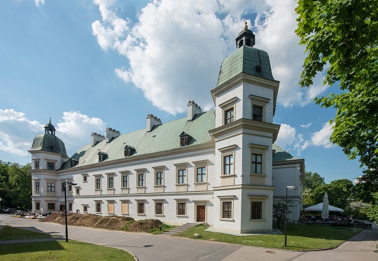 Het Centrum van Hedendaagse Kunst in het Ujazdowski kasteel