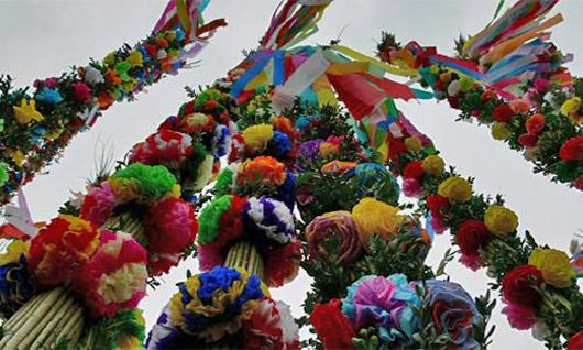 Palmzondag vol kleuren in Polen !