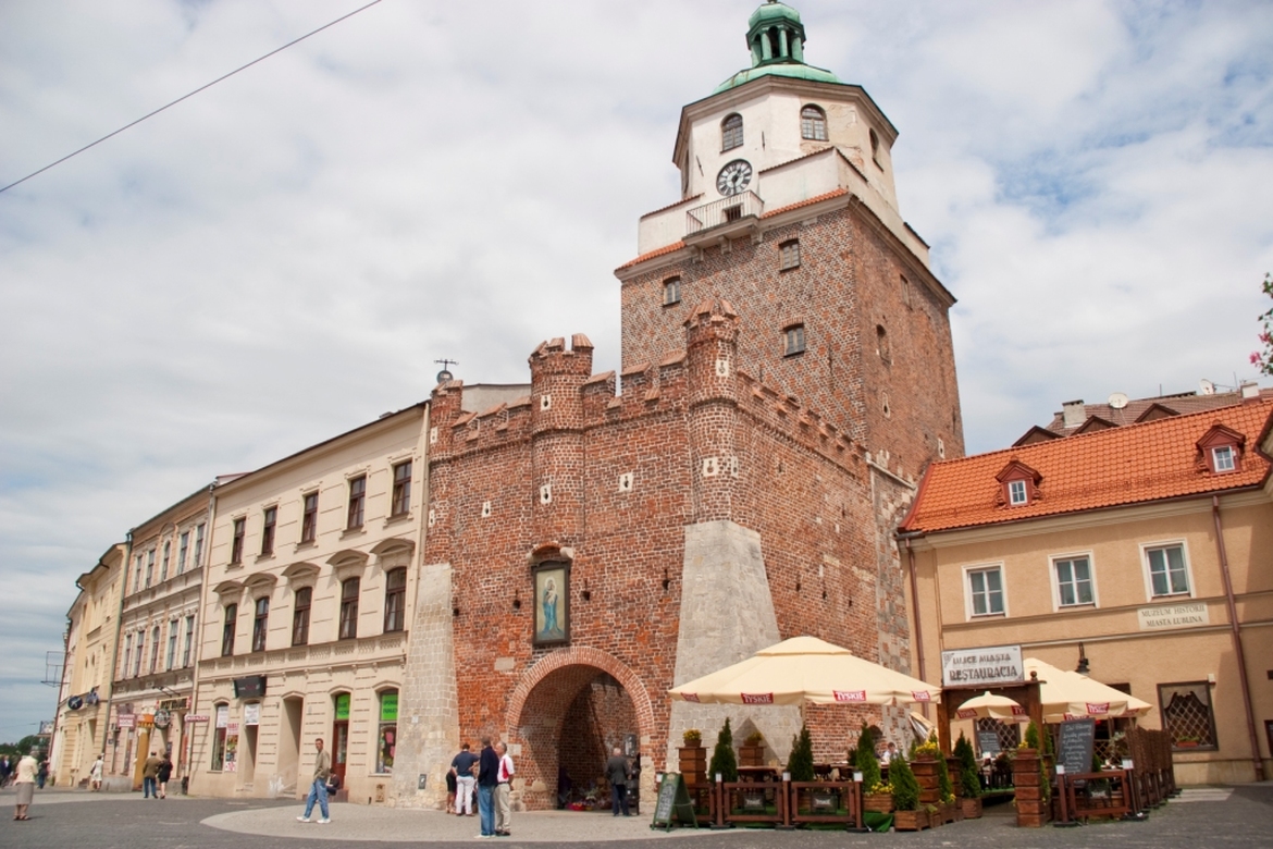 Lublin het Hek van Krakau