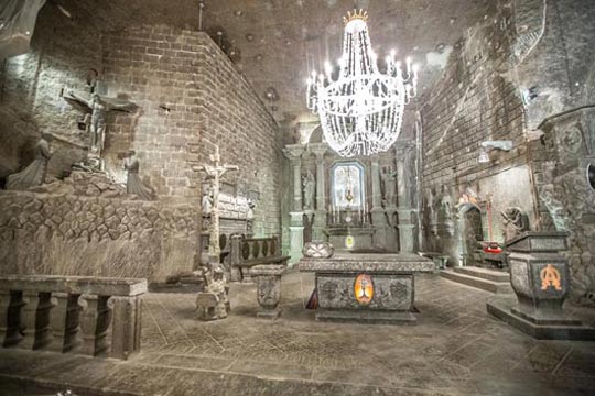 Wieliczka - de wereldberoemde zoutmijn 
