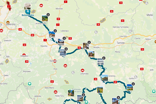 Kamperen in Małopolska - de mooiste GPS routes