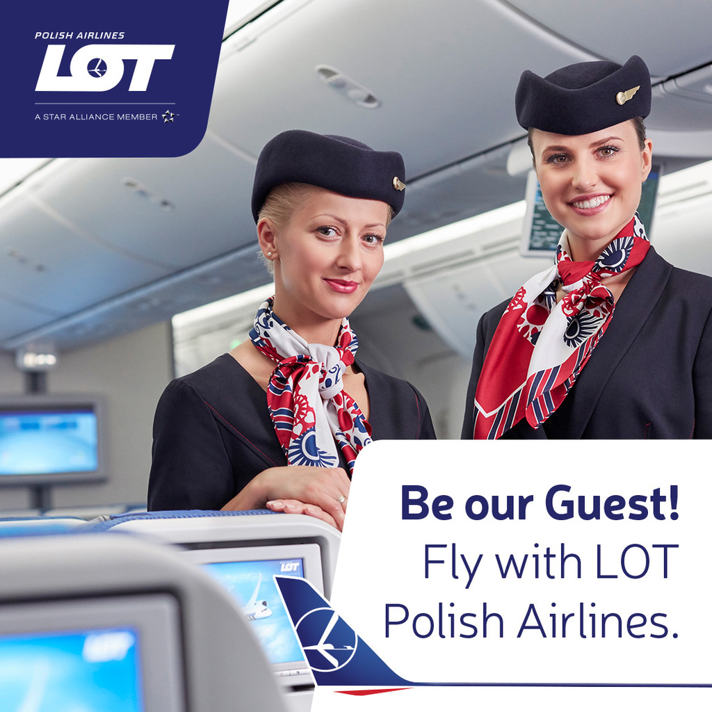 baner LOT Polish Airlines