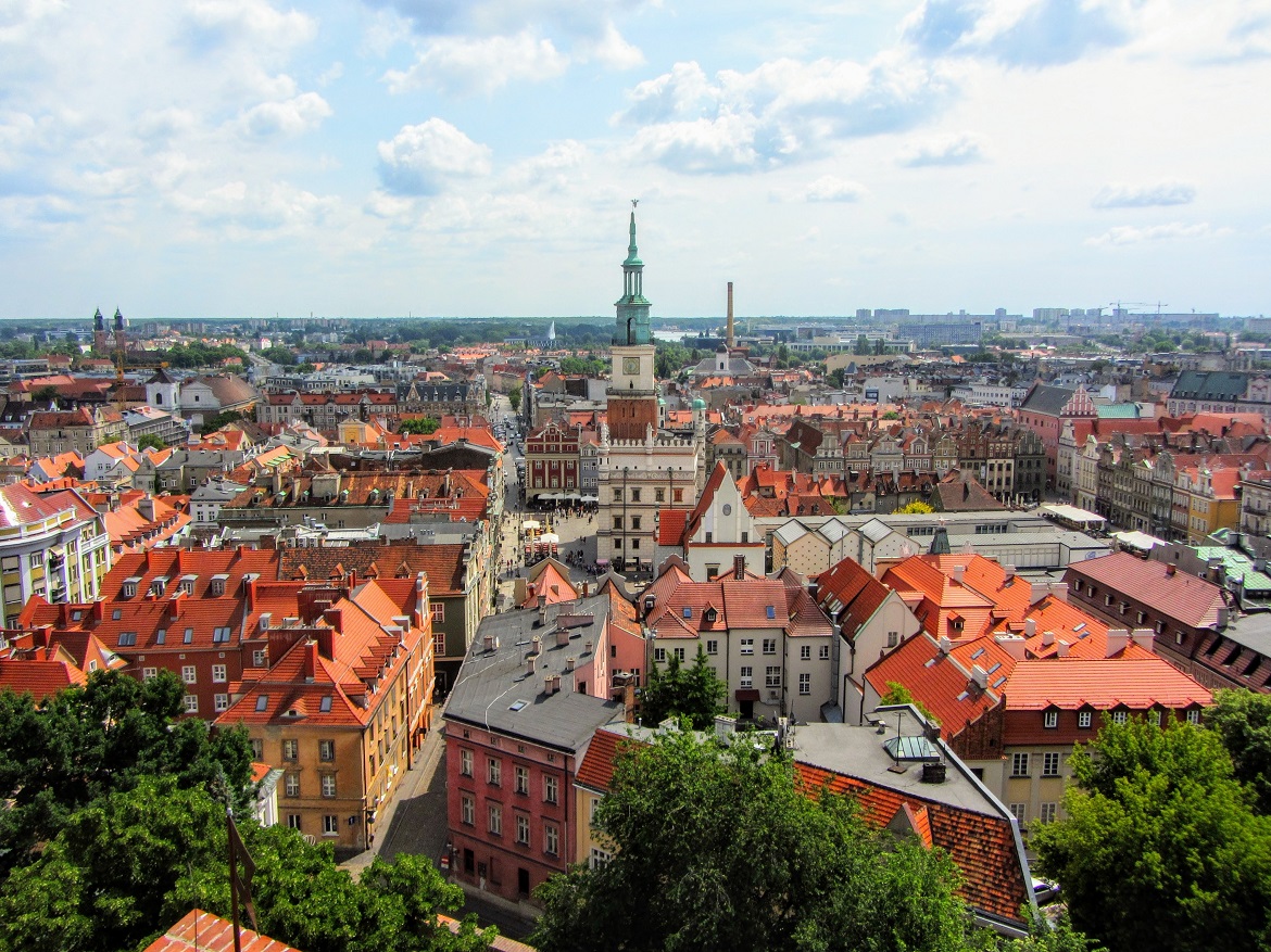 Poznan uitzicht