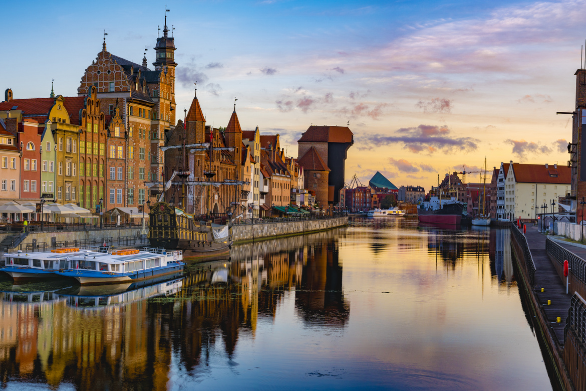 Gdansk - historische Hanzestad