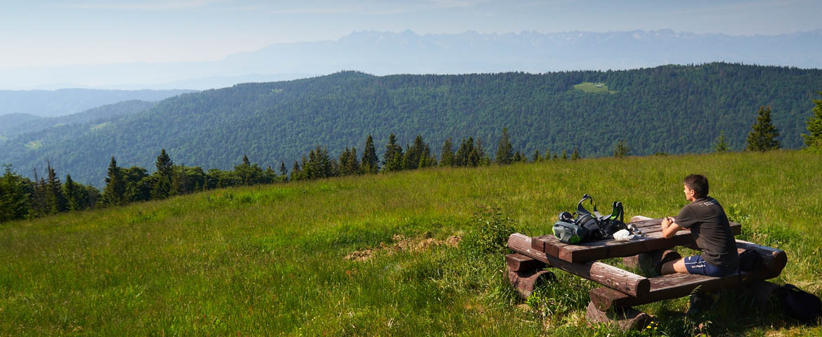 GORCE ONDERWEG NAAR TURBACZ 