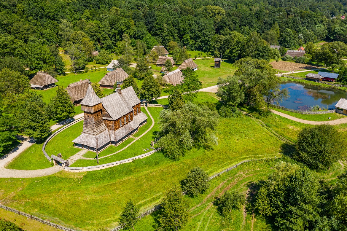 Openlucht museum in Sanok