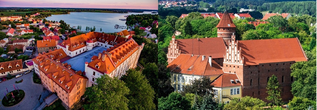kastelen Ryn en Olsztyn