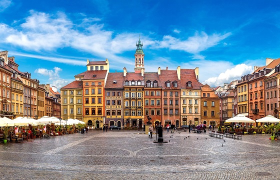 Het historisch centrum van Warszawa