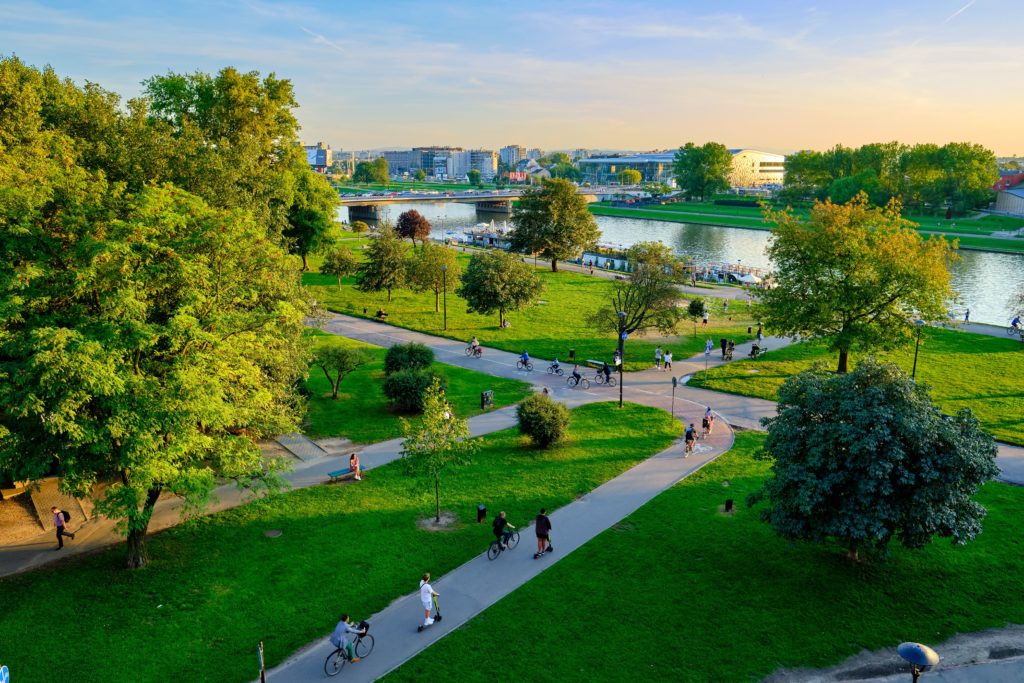 Krakow boulevards Krakow boulevards