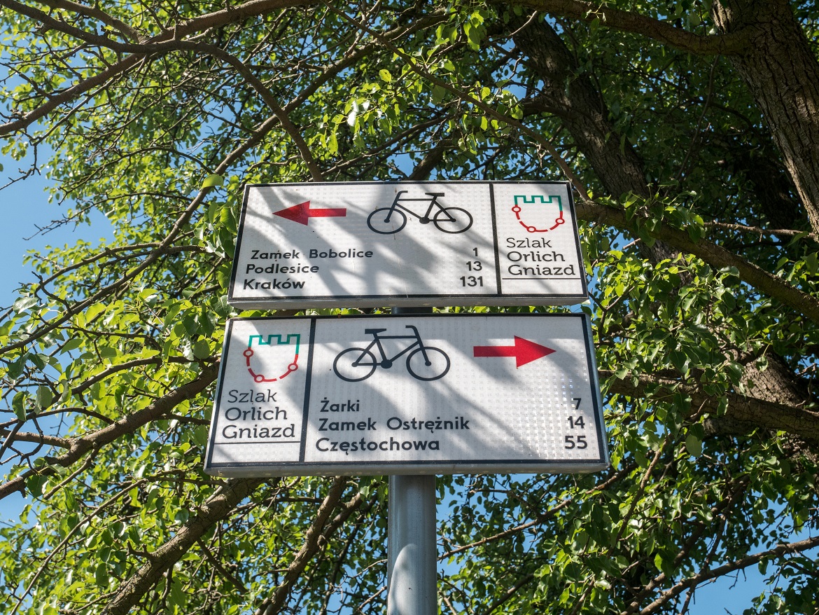 Adelaarsnestenroute markering