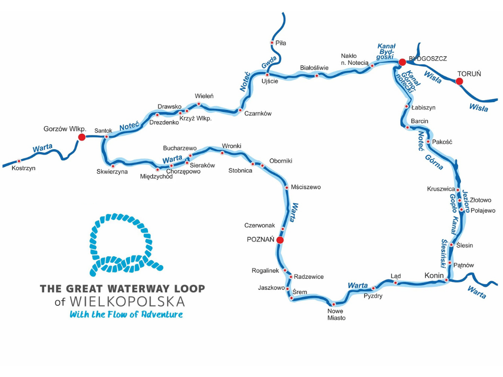 The Great Waterway Loop of Wielkopolska