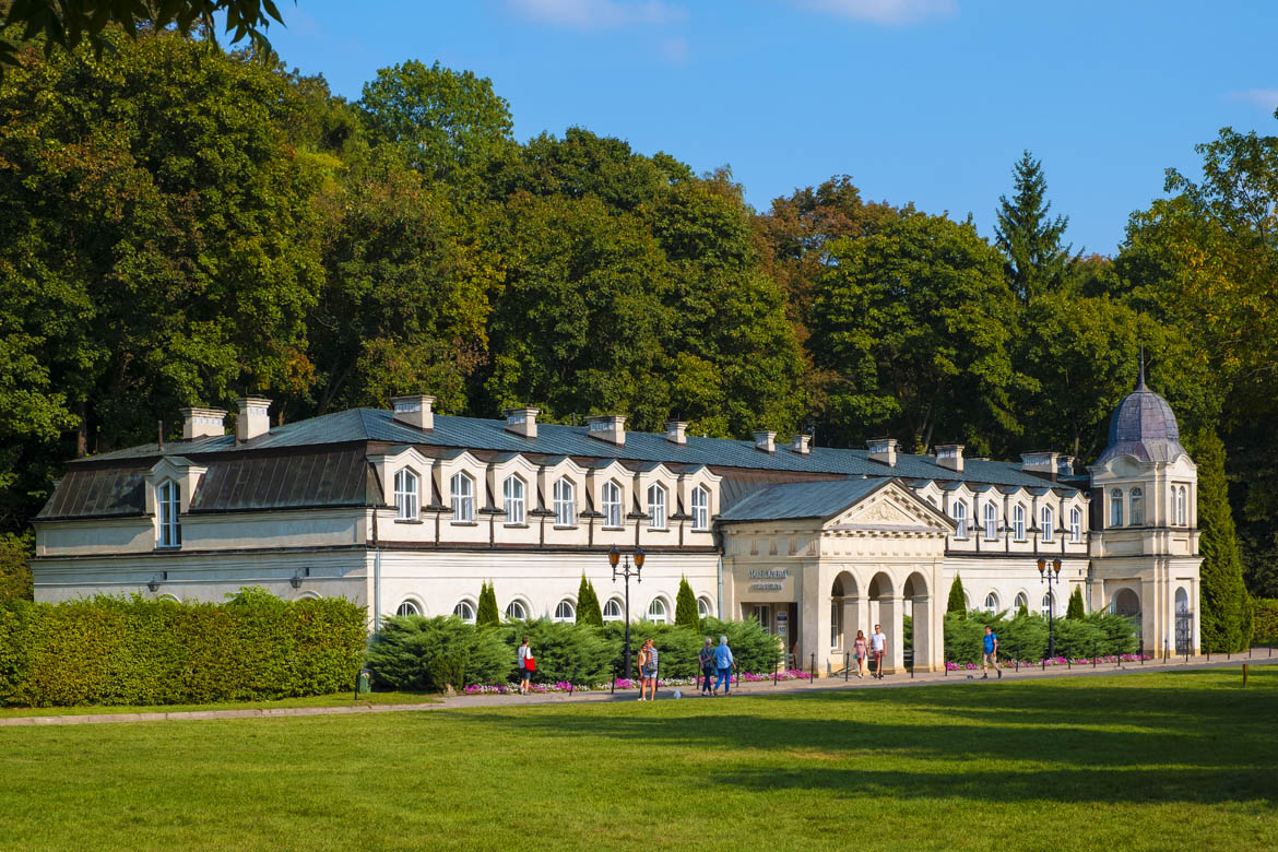 Nałęczów – kuuroord en spa met witte klei