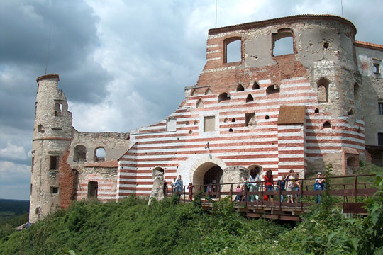 Janowiec Lubelski – het kasteel tegenover Kazimierz Dolny