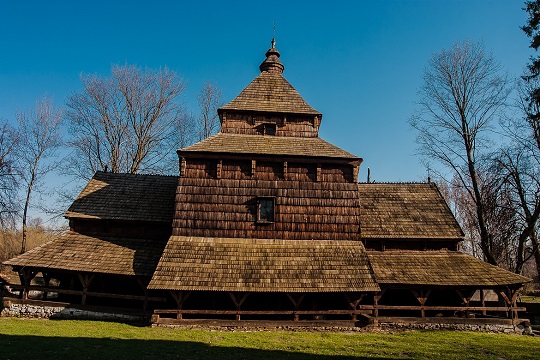 Orthodoxe kerkgebouwen - excentrieke schatten van hout