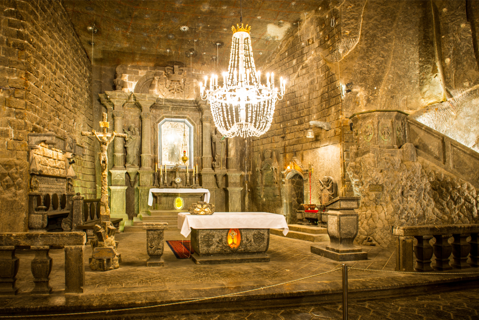 Kapell i Wieliczka saltgruve