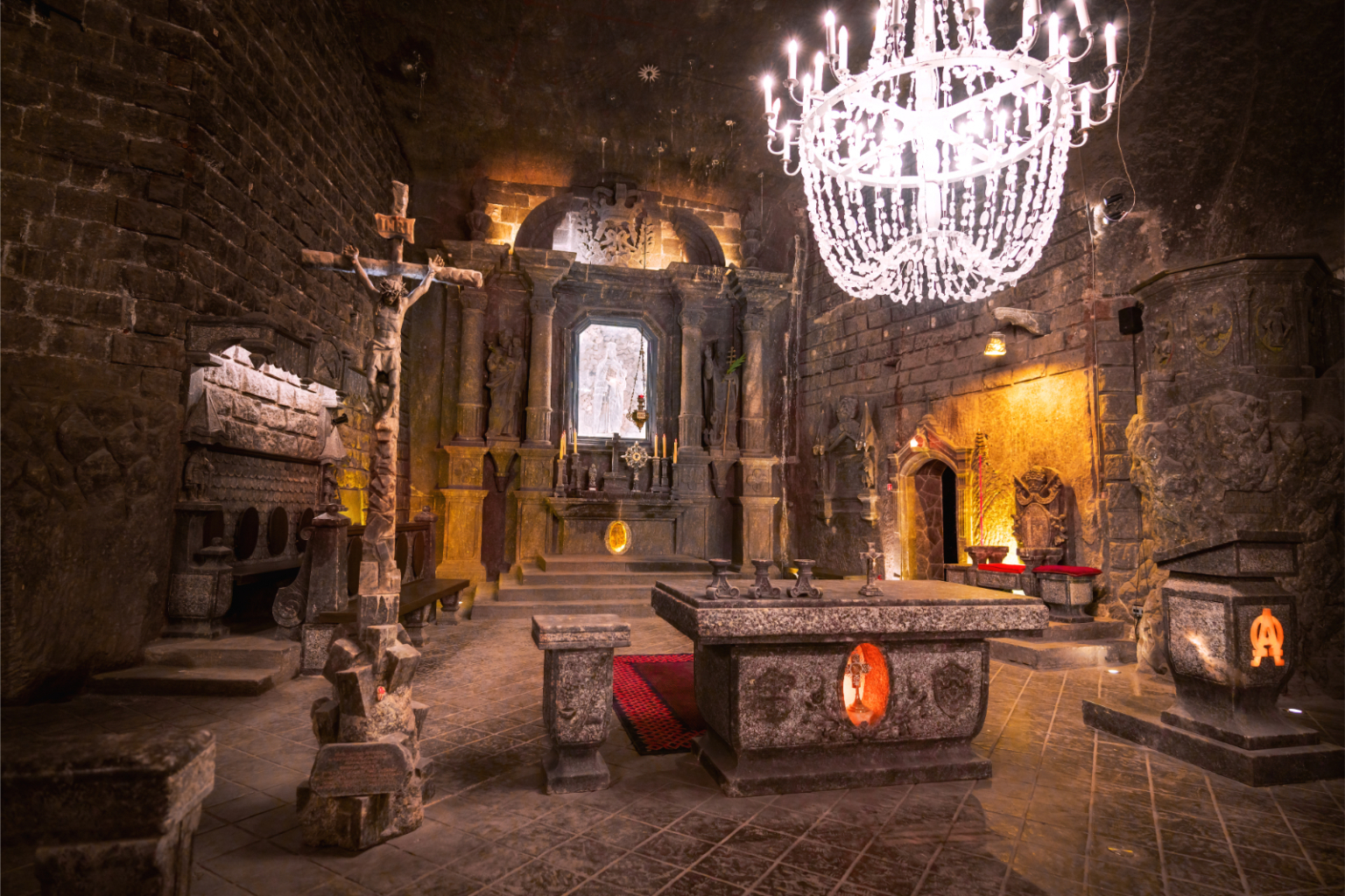 St. Kingas kapell i Wieliczka saltgruve