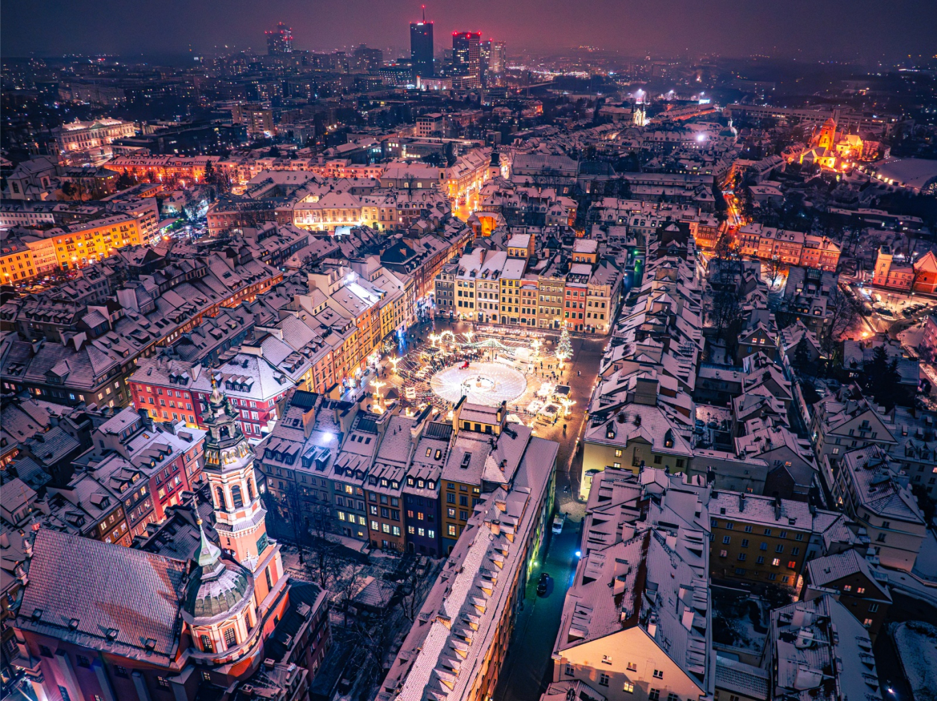 julemarked i Warszawa