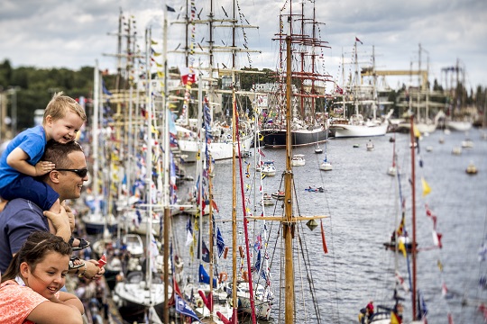 The Tall Ships Races 2021 med målgang i Polen!