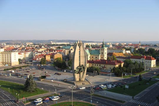 Rzeszow – hovedstaden i  Podkarpacia regionen