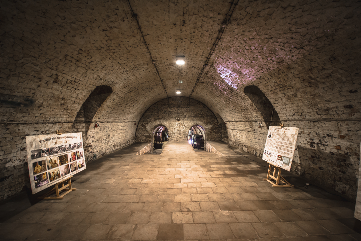 Zielona Góra vingård kjeller