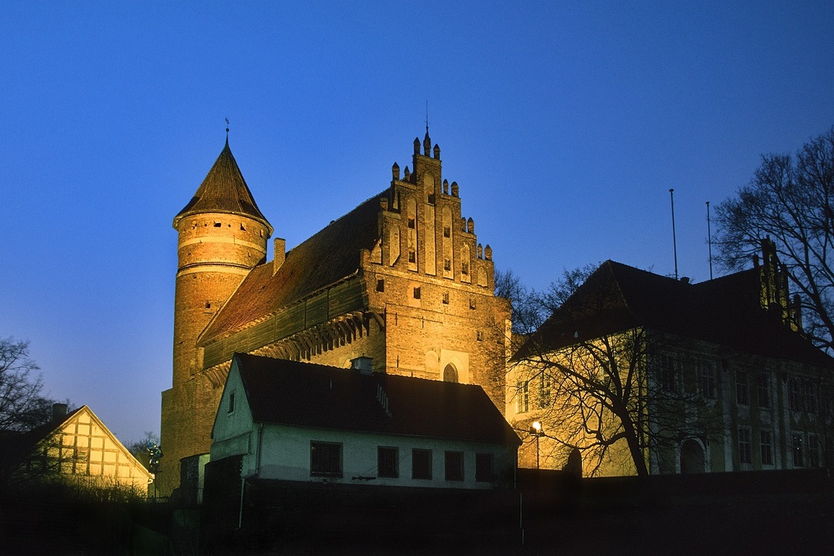 Slott på natten