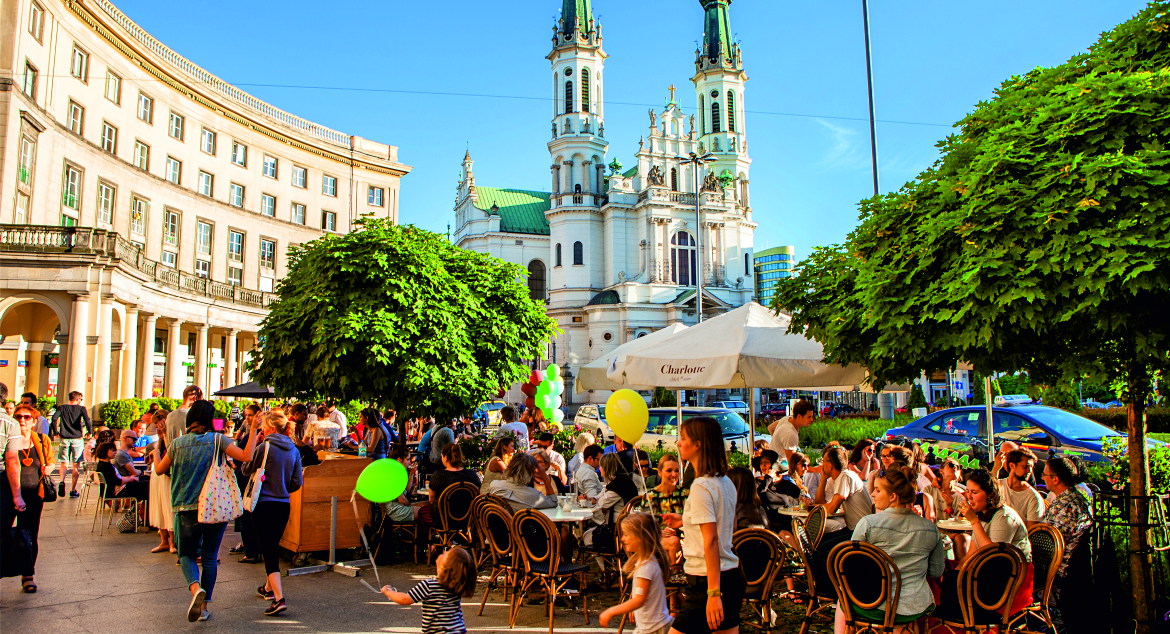 Rundvandring i Warszawa