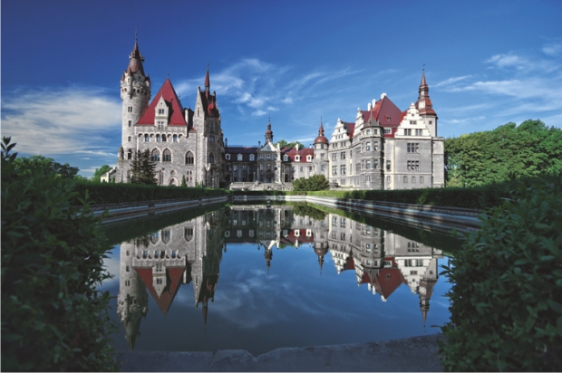 Slottet i Moszna bland Europas vackraste!