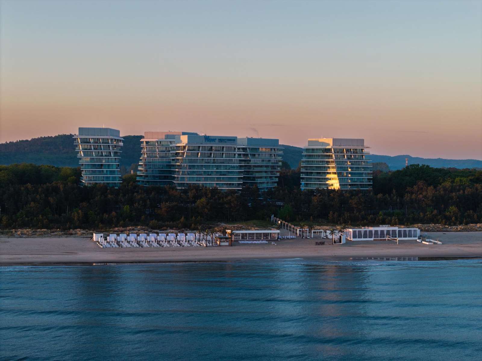 Wave Międzyzdroje Resort & SPA vid havet